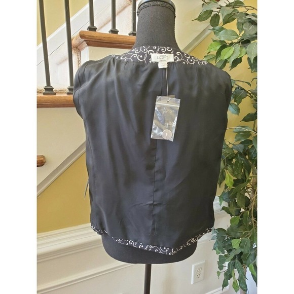 Ann Taylor Loft Cotton Blazer Jacket Size 8P - Picture 7 of 12